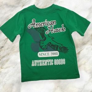 ⚡American Hawk Youth Big Kid Size 5 Green White⚡